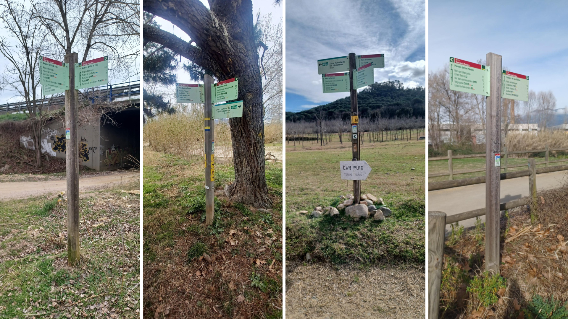 Foto: Ajuntament de Sant Celoni. Renovació de senyalització a Sant Celoni.