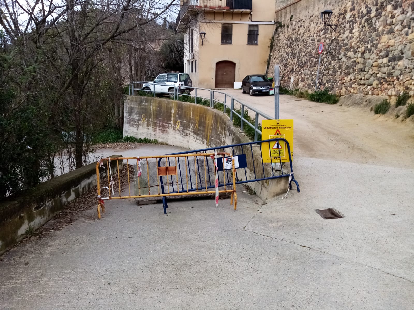 Foto: Consell Comarcal de la Selva. Actuacions de millora del camí del Molí a Hostalric.