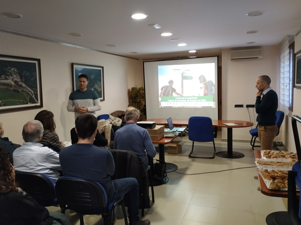 Foto: Tourdera. Comissió de seguiment a Fogars de Montclús (gener 2026)