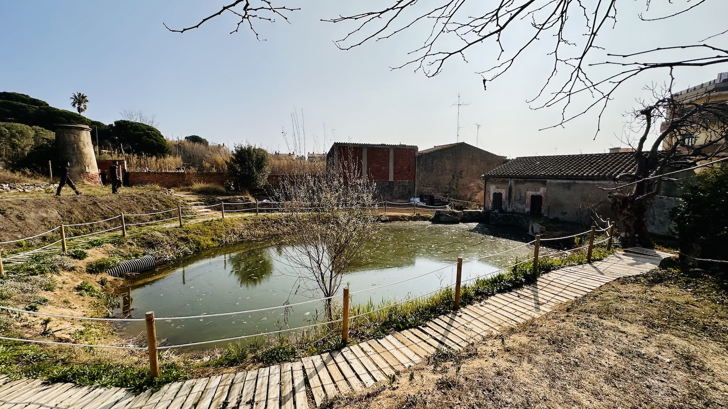 Visita al Molí de la Sal (Malgrat de Mar)