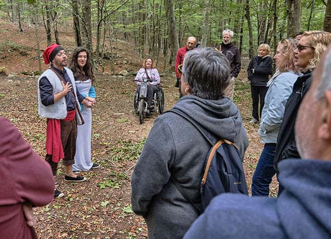 Ruta inclusiva: Aigua, un viatge pels sentits (Fogars de Montclús)